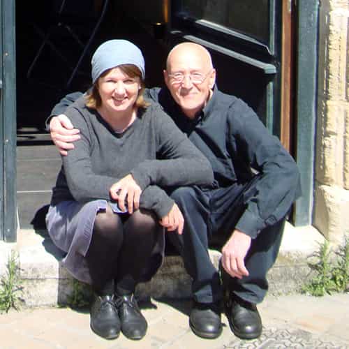 Kerstin Göldner mit Alexander Sgonina